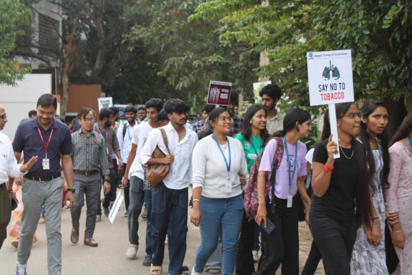 Vyasana Mukta Dinacharane Rally Organized by Impact Groups of Institutions, Bangalore, Sahakar Nagar