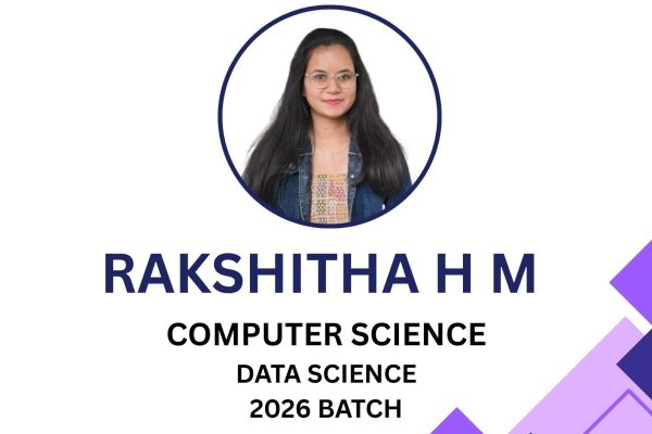 🎉 Congratulations, Rakshitha H M! 🎉