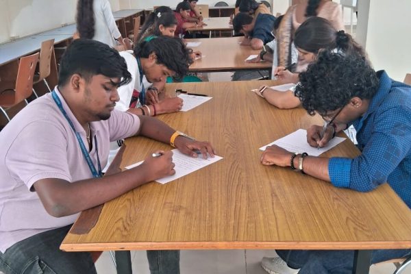 Essay writing competition for students, successfully completed at Library On 06/08/2025