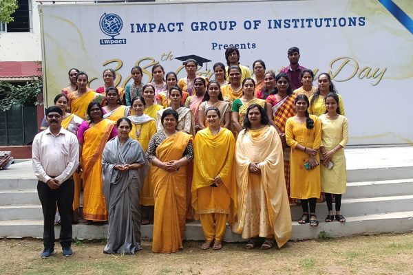 Day 4 of Navarathri was celebrated with devotion at Impact Group of Institutions