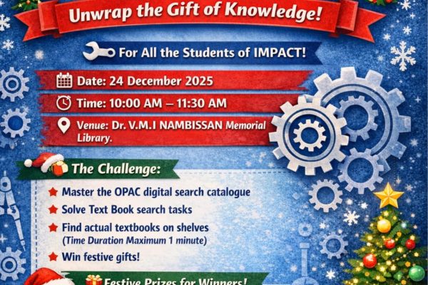 🎄📚 Upcoming Event: Christmas OPAC Book Search!