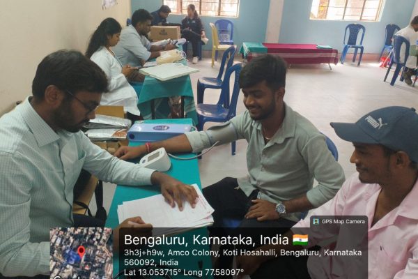 A successful Blood Donation Camp was held today at Impact Institute of Management Studies,
